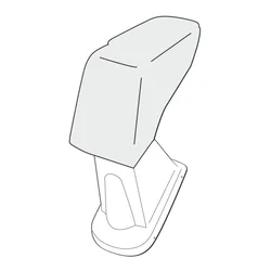 Armrest Renault Captur 2013-2017 (adapter only)
