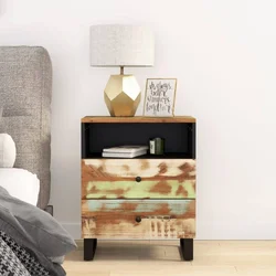 Noćni ormarić 50x33x62cm masivno obnovljeno i konstruirano drvo