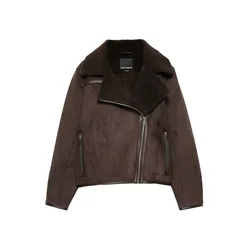 Pull&Bear Prehodna jakna temno rjava