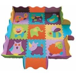 Baby Great Podne puzzle Premijum klase sa ogradicom Zoo dva kompleta ( 10839 )