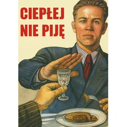 PRL PLAKAT Ne pijem vroče vode A4 21x30 cm