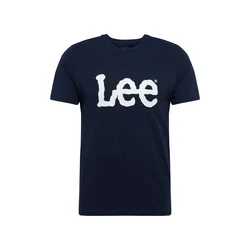 Lee Majica WOBBLY LOGO TEE mornarska/bela