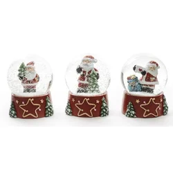 Viter novogodišnja vodena kugla santa star 8 cm ( 50328 )