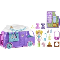 shumee Polly Pocket. Kamper z lutko