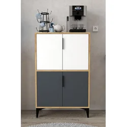 Hanah Home Multifunkcionalna komoda, Šarena