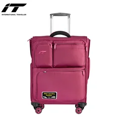 International Traveller Kofer, 50.8cm, Roze
