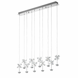 EGLO Viseća lampa PIANOPOLI LED 87 cm hrom 93663