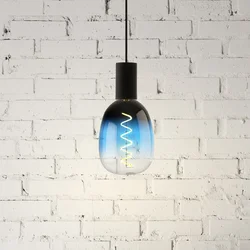 EGLO LED sijalka E27 4W T120 2.000K žarilno nitko modra dim - Steklo