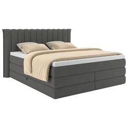 Boxspring Krevet Lina 160/200 cm , antracit