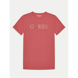 Guess Majica J5GI38 J1314 Oranžna Regular Fit