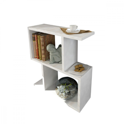 Hanah Home Pomoćni stočić Karinus, Beli