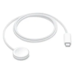Bezicni punjac braided za Apple Watch Ultra fast charge silver