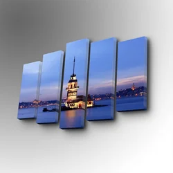 WALLXPERT Dekorativna slika iz 5 delova 5PUC 096