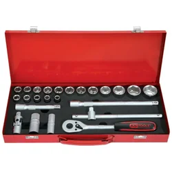 1/2 komplet natičnih ključev. 24-delni. šestrobi 917.4024 ks tools