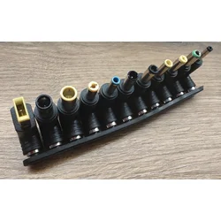 SMART-C11H Gembird 11Pcs 240W Universal Laptop Connector 5.5 x 2.5mm(2.1)