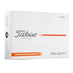 Golf žogice Titleist Velocity White Basic