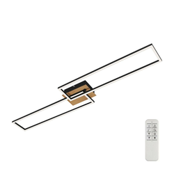 Brilo - LED prigušiva prislonjena plafonska svetiljka FRAME 2xLED/20W/230V 2700-5000 + DO