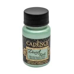 Cadence Kovinska barva za tekstil Dora Textile - mint/50 ml