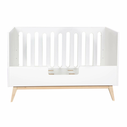 quax® zaštitna ograda za dječji krevetić trendy 70x140 white