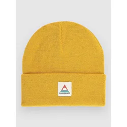Passenger Core Recycled Low-Top Beanie mustard yellow