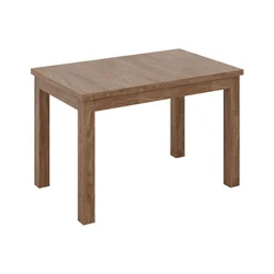 Raztegljiva jedilna miza DOO 120/160x75 cm v svetlem orehu