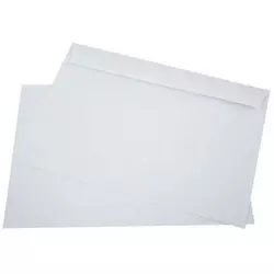 STUBLIČ kuverta B6 (silikon), bela