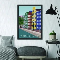 Wallity Uramljena slika Amsterdam 4, 35x45 cm
