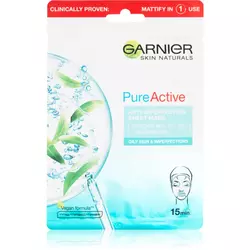 GARNIER Hidratantna maska za lice Pure Active 28g Skin Naturals