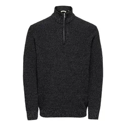 Only & Sons Pulover ONS Join  črna
