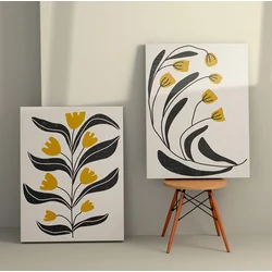 Zidna slika 2KNV4321, 50x70 cm, 2 dijela