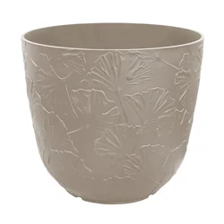 Saksija Ginko 36cm tamno krem