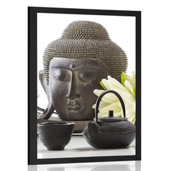 Plakat wellness tihožitje z Budo - 20x30 no frame