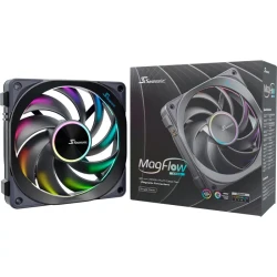 120 mm Seasonic MagFlow 1225PWM ARGB komplet z 1 ventilatorjem