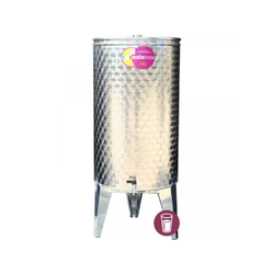 AGROMARKET inox bačva 145 l ( za rakiju ) - sa slavinom