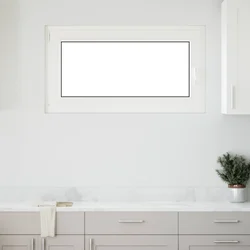 Prozor za podrum RISOR 110 x 70 cm PVC i staklo Bijela