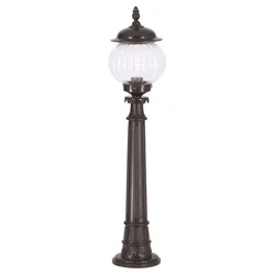 Lessentiel Maison Spoljna lampa BSU-68187-BSY-M2-B, 100 cm, Podna, IP65, E27, 60W, Crna