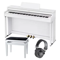 CASIO AP-300WE SET NEW CELVIANO DIGITAL PIANO BEL
