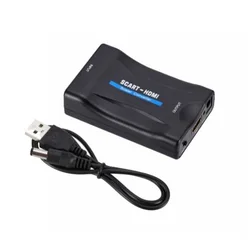 Adapter SCART na HDMI z USB DC5V