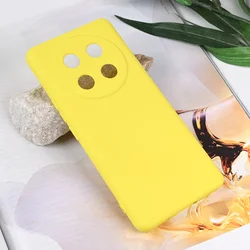 Teracell Maska za Honor Magic 7 Lite Soft Velvet, Žuta