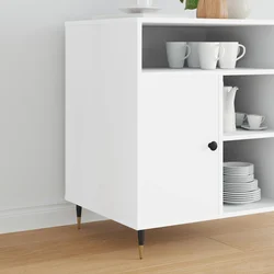 Noge namještaja 2 pcs Crna i zlatna O 40 x 98 mm Željezo
