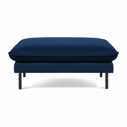 Modri žametni otoman Vienna - Cosmopolitan Design