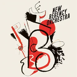 New Regency Orchestra - New Regency Orchestra (Limited Edition) (Red Coloured) (LP)