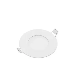 Xled Ugradni okrugli led panel 3W, Aluminum+glass+PS diffuser, ?85*15mm, dimenzija rupe: 75mm, Ra80, IP20 131416
