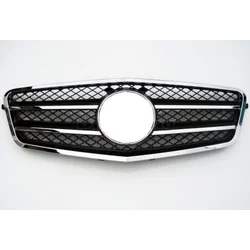 OEM Maska prednja sa lajsnama Mercedes W212 E-Class (2009+), Crna