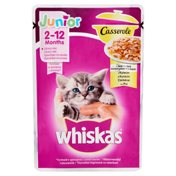 Whiskas Junior Casserole s piletinom 28 x 85 g