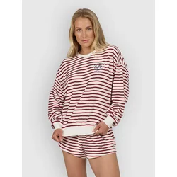 Salty Crew Schooner Crew Sweater plum