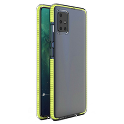 Futrola Spring clear TPU za Xiaomi Redmi 10X 4G/Redmi Note 9 - Žuta KP8581