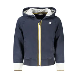 K-WAY MEN'S ZIP-UP SWEATSHIRT BLUE
