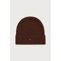 Tommy Hilfiger beanie kapa moška z dodatkom kašmirja