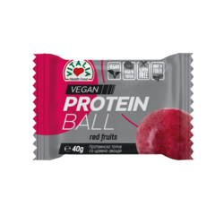 Vitalia Proteinska loptica, Crveno voće, 40g
